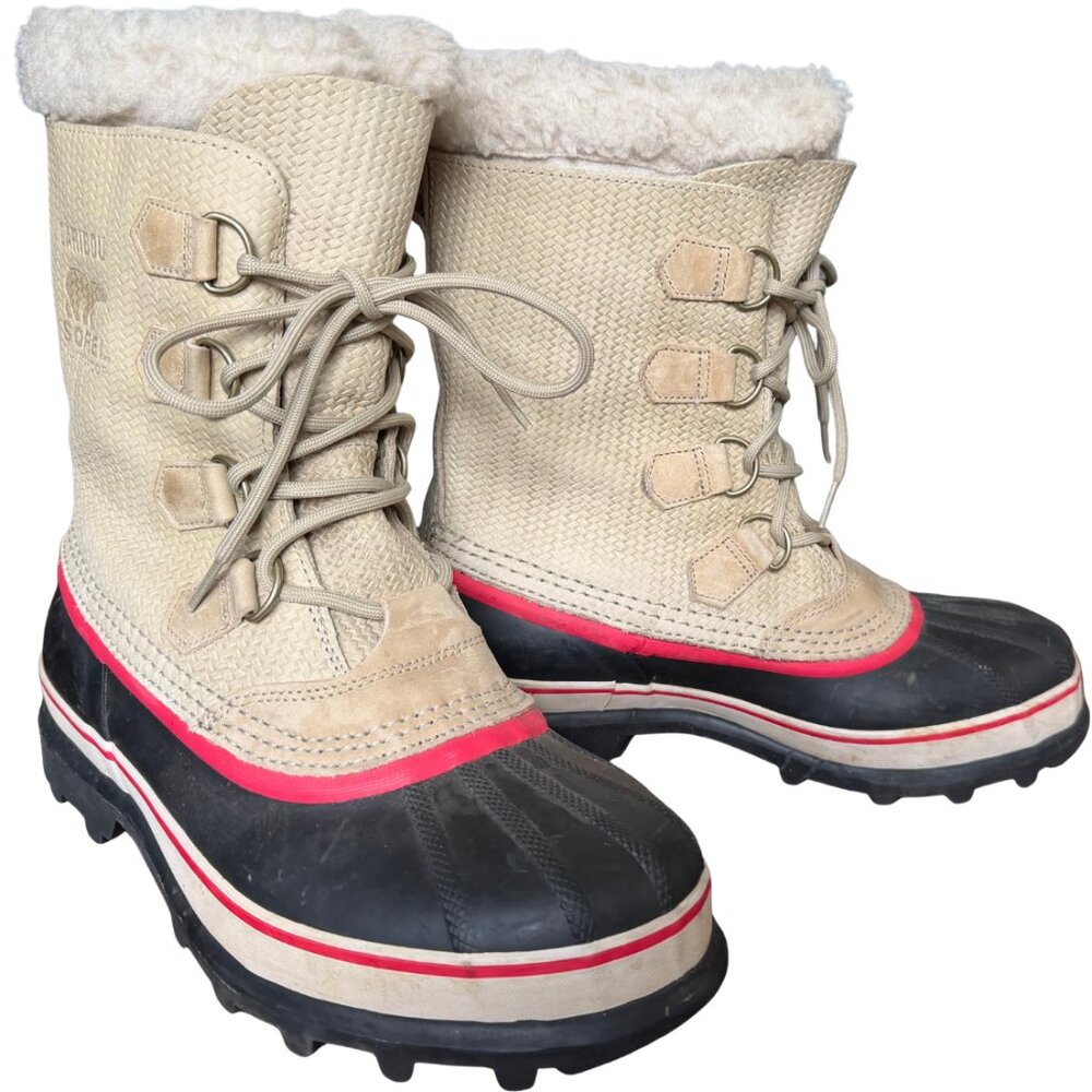 RARE Sorel Women's CARIBOU Winter Boots 9.5